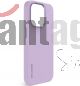  Funda Silicona Antimicrobiana para IPhone 15 Pro Decoded con MagSafe, Lavanda