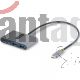 Concentrador USB-C de 4 puertos con PD de 100W y 5 Gbps