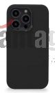 Funda Decoded back cover para iphone 14 max de cuero color Negro 