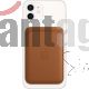 Iphone Leather Wallet With Magsafe - Saddle Brown