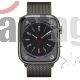 Apple Watch S8 GPS+Celular 45MM Acero Inoxidable Case Grafito - Correa Milanesa Grafito