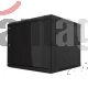 Nexxt Solutions Infrastructure - Wall Mount Enclosure - Spcc Steeltempered Glass - Blac