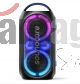 Parlante SoundCore Bluetooth Rave Party 2 portátil sonido estéreo espectáculo de luces  color Negro 