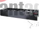 2U HORIZONTAL CABLE MANAGER. 6IN FINGERS