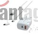Cargador Usb-c Pd Carga Rapida 20w Para Iphone Y Ipad Dusted Con Cable 2en1 Blanco