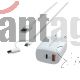 CARGADOR USB-C PD CARGA RAPIDA 20W PARA IPHONE Y IPAD CON CABLE 2 EN 1 DUSTED BLANCO