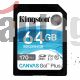 Tarjeta Sd Kingston Flash Memory Card, 64gb