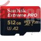 Flash Memory Card Sandisk Microsdxc Uhs-i 512 Gb Up To 170 Mb