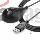 Cable USB 2.0 StarTech - De macho a hembra 1.5m, color Negro