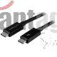 CABLE USB TIPO C THUNDERBOLT 3 (20GBps) DE 1M COMPATIBLE CON THUNDERBOLT, USB Y DISPLAYPORT