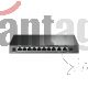 Switch TP-Link TL-SG1210MP V2 8 x 10/100/1000 (PoE+) + 1 x 10/100/1000 (enlace ascendente) 1 x Gigabit SFP