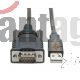 Cable Eaton Tripp Lite Adaptador RS232 a USB 5 pies Negro