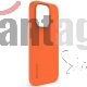 Funda Silicona Antimicrobiana para IPhone 15 Pro con MagSafe Decoded Naranjo