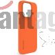 FUNDA SILICONA MAGSAFE PARA IPHONE 15 PRO DECODED NARANJA