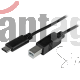 Cable de Impresora StarTech USB C a USB B de 1m / 3' M/M USB 2.0