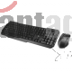 Xtech - Keyboard And Mouse Set - Wireless - Spanish - Usb2.4 Ghz - Black - Multimedia X
