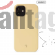 Carcasa trasera de silicona decodificada MagSafe para iPhone 12/12 Pro Tuscan Sun